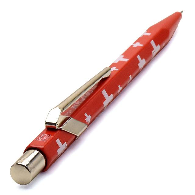CARAN d'ACHE（カランダッシュ） シャーペン 0.5mm スイスフラッグ