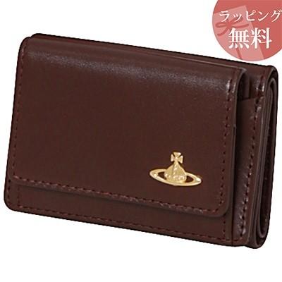 美品Vivienne Westwood 三つ折り財布 ブラウン Vivienne Westwood