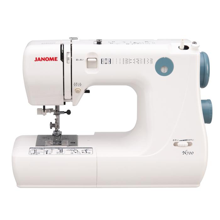 JANOME（ジャノメ） 家庭用ミシン 電子ミシン N700 手元スイッチ搭載