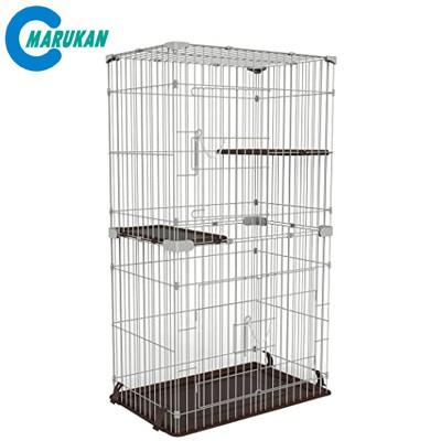 マルカン キャットフレンドルーム スリム2段 猫 ケージ CT-322 : PC