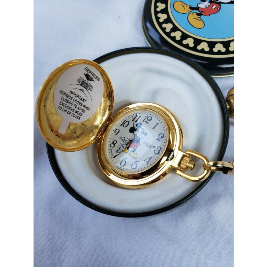 colibri コリブリ ディズニー ミッキーマウス ポリッシュゴールド懐中