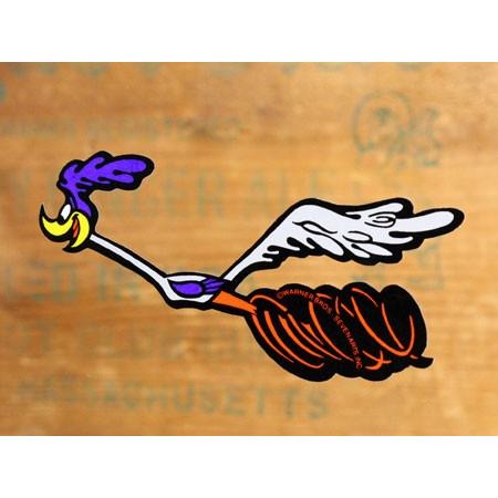 ロードランナー ステッカー ルーニー・テューンズ 車 アメリカン