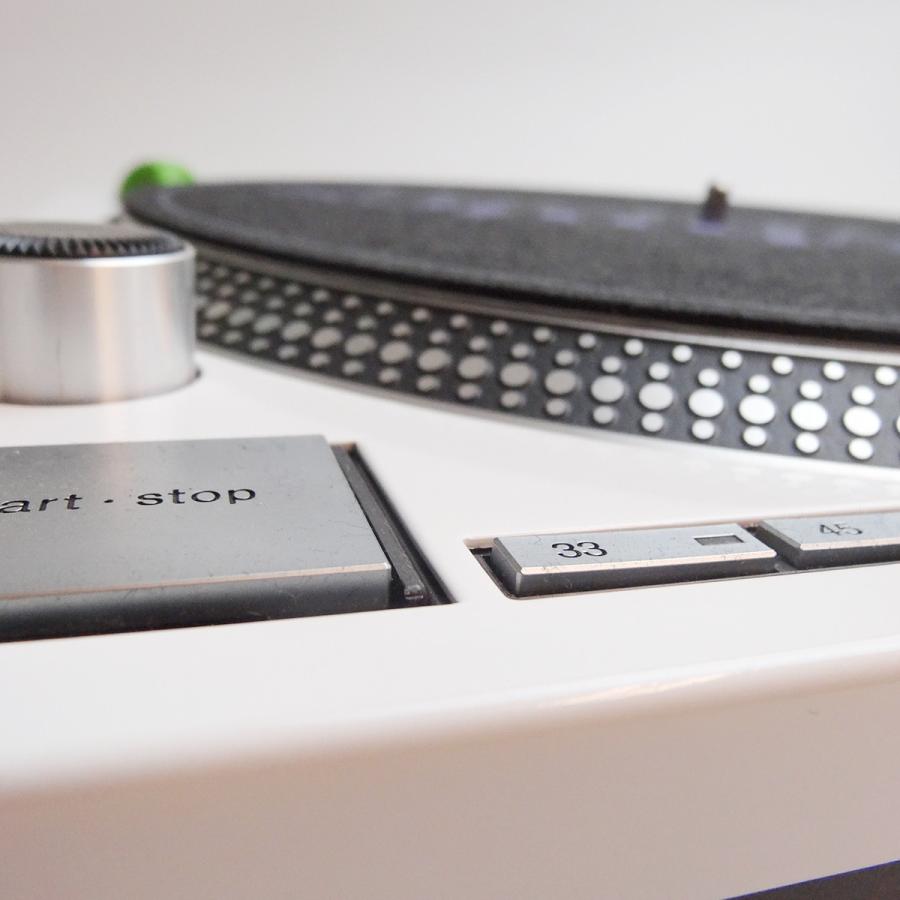 ターンテーブル カバー (Faceplate) ホワイト 2枚組 （for Technics SL