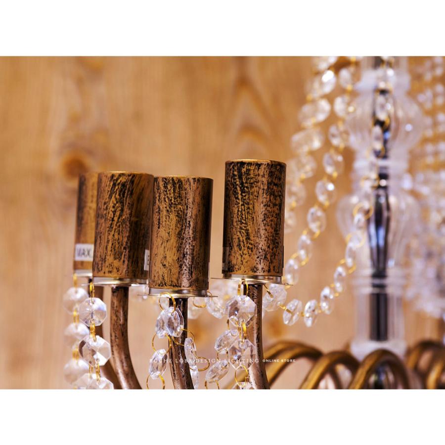 クリスタルビーズ装飾 9灯シャンデリア シャンデリア 9灯 豪華