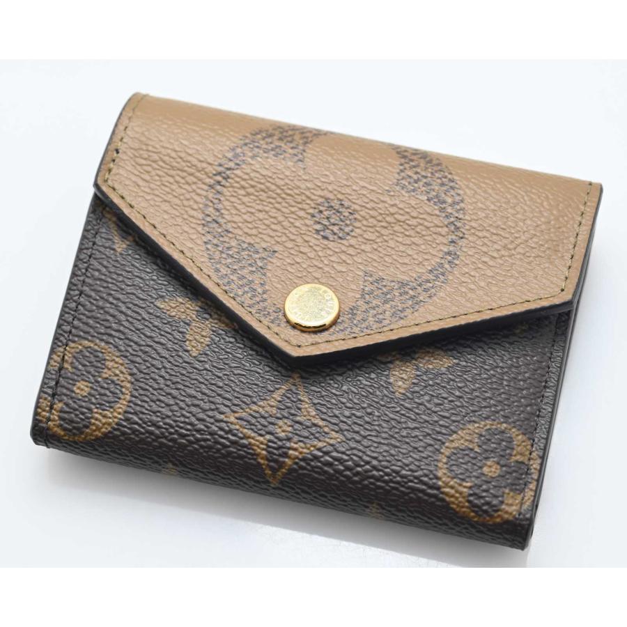 LOUIS VUITTON モノグラム リバース ポルトフォイユ ゾエ