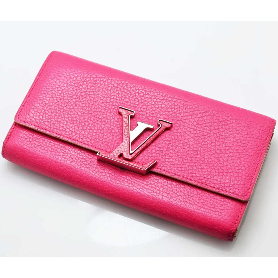 LOUIS VUITTON ピンク 長財布 アウトレット 保存袋付き ルイヴィトン