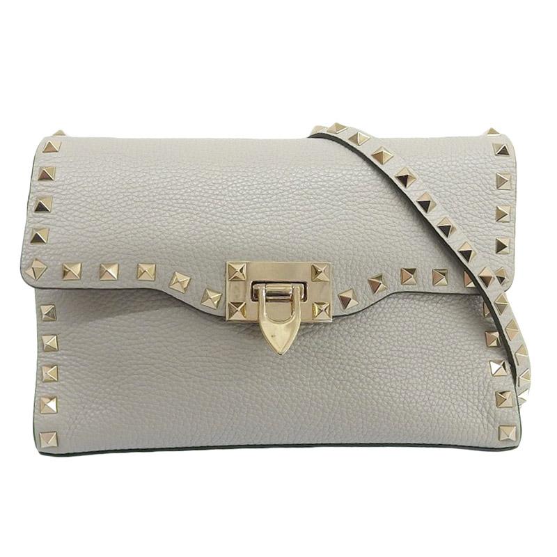 VALENTINO（ヴァレンティノ） ロックスタッズ ショルダーバッグ レザー