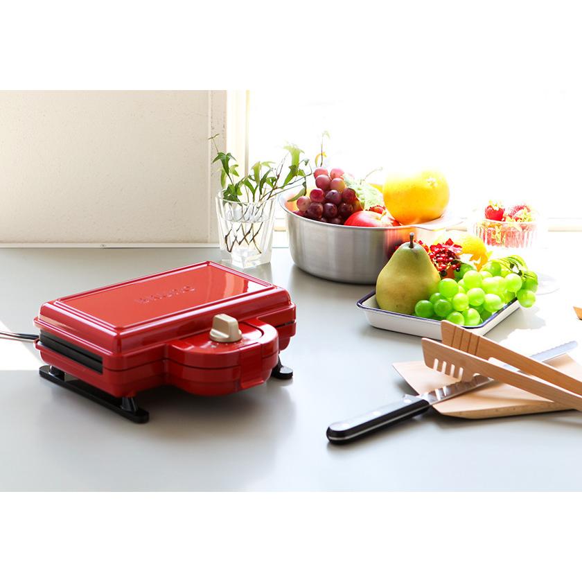 BRUNO（ブルーノ） ダブル 耳まで メーカー ホットサンド 2枚