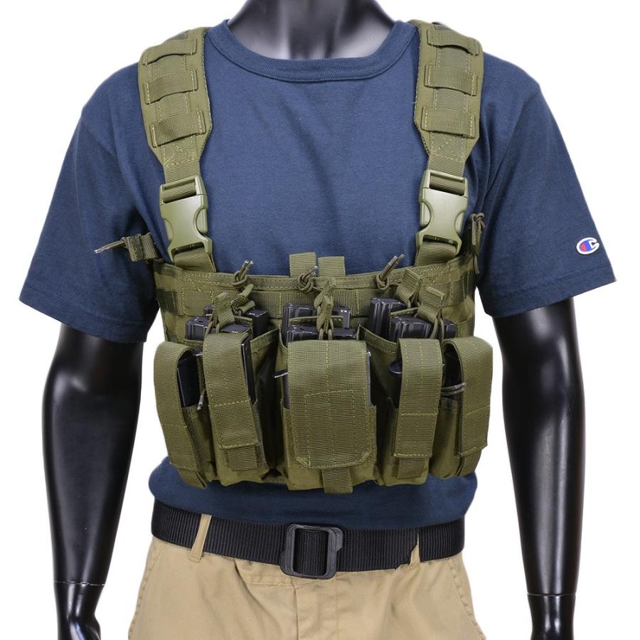 CONDOR チェストリグ MCR5 リーコン M4 ピストルマガジン6本