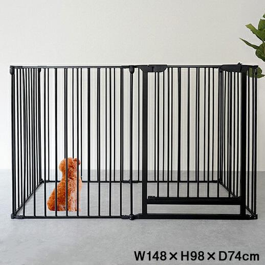 ペットゲージ ハイタイプ 6枚セット ノルディ 小型・中型・大型犬用 犬