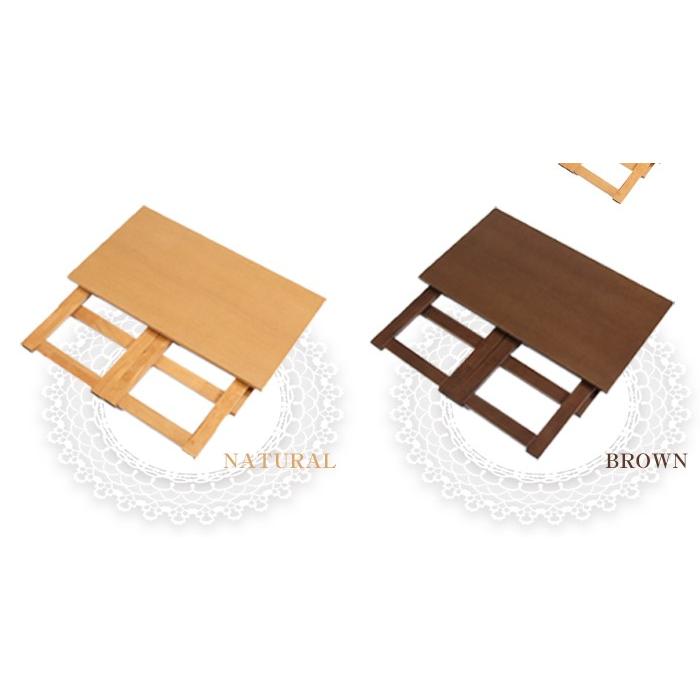 折りたたみテーブル 木製 高さ69cm 木製折りたたみテーブル 収納可能