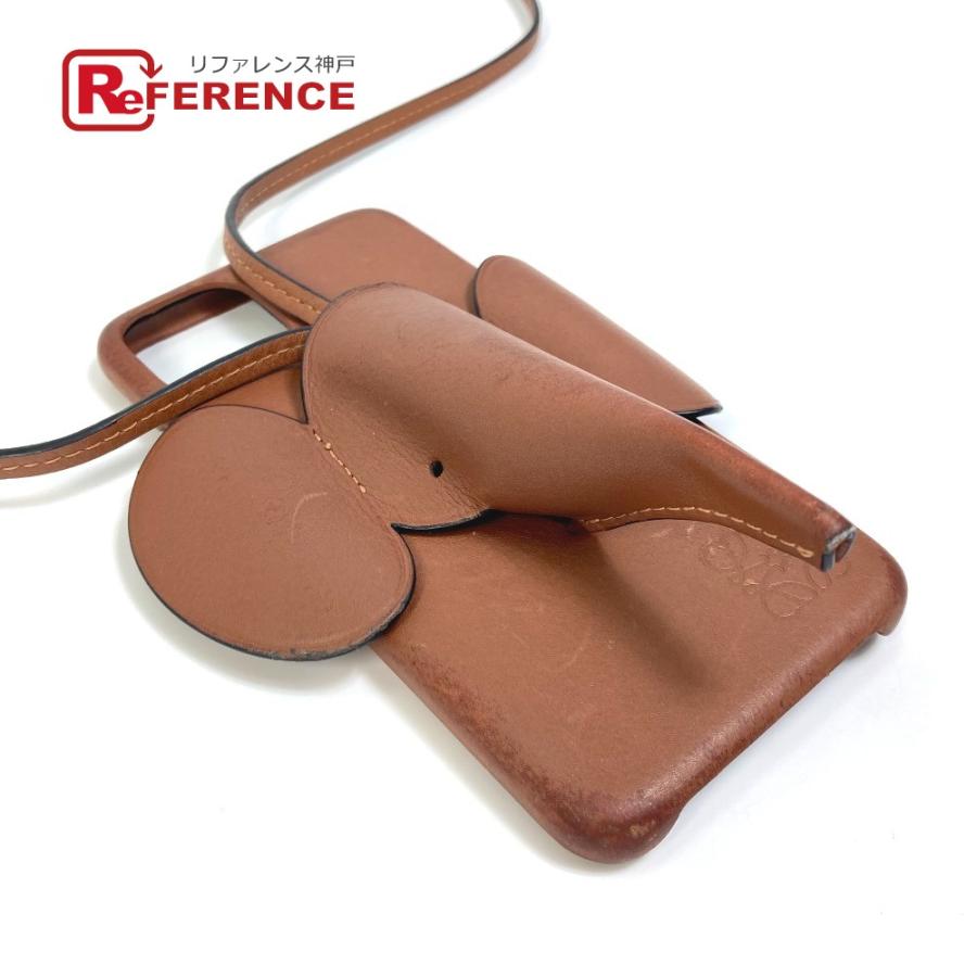 LOEWE】エレファント レザー iPhone XS Max ケース