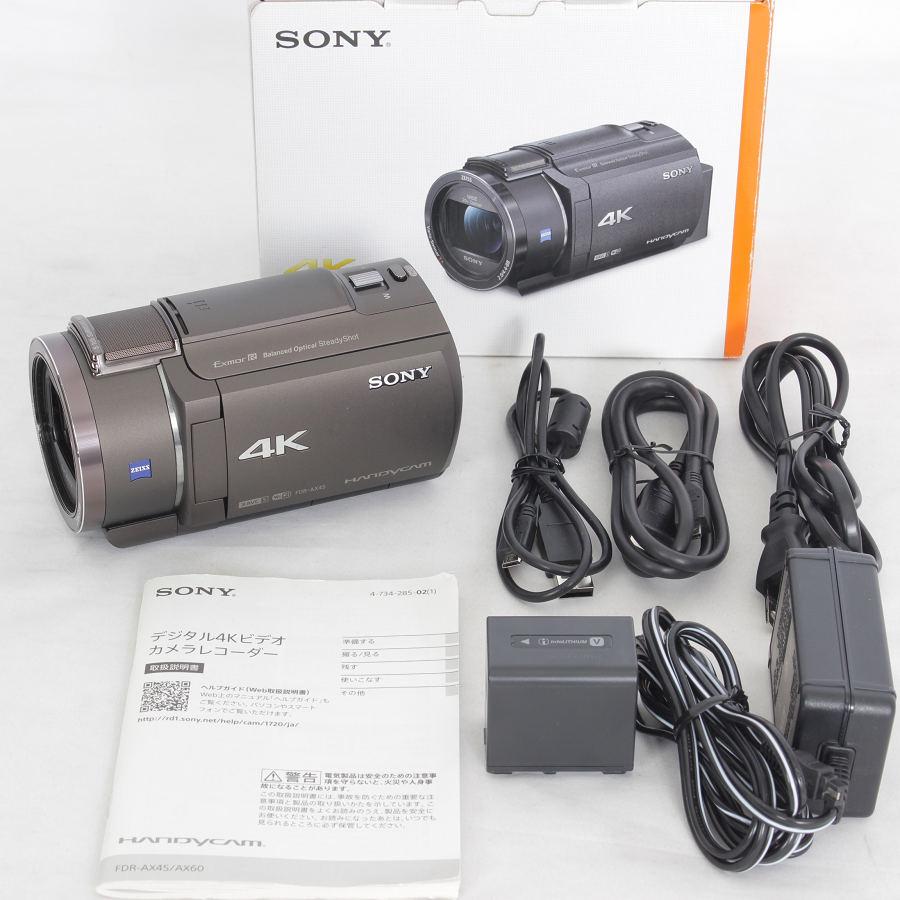 ジャンク ソニー SONY Handycam FDR-AX45 ビデオカメラ 【公式通販】