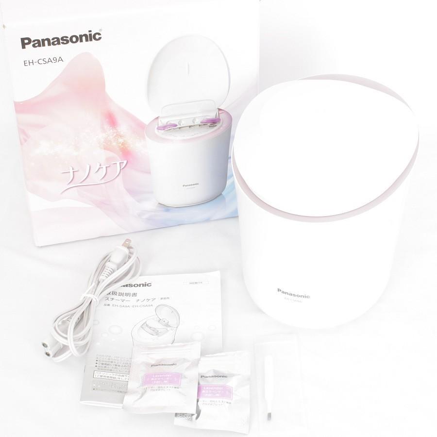 美品】Panasonic スチーマー ナノケア EH-CSA9A-P 箱付き343