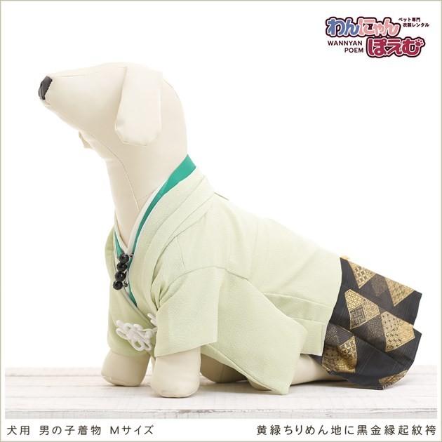 犬の着物レンタル 中型犬 男の子 dm-010 ペット衣装 往復送料無料 高級