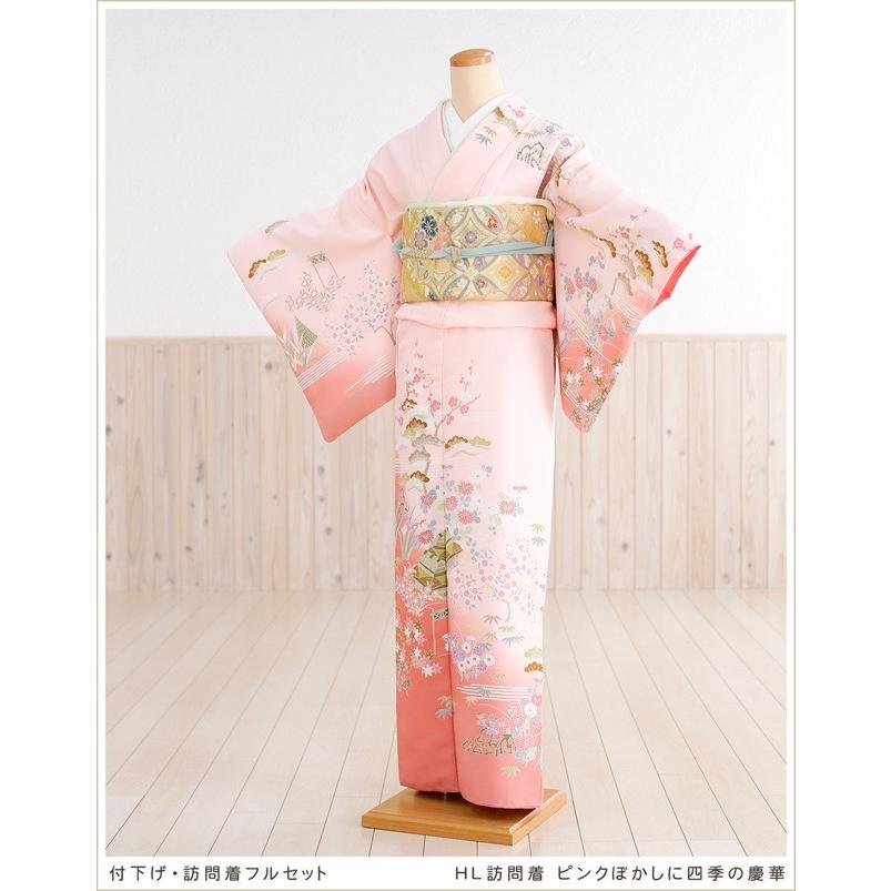 訪問着レンタル 結婚式 卒業式 入学式 七五三 hw1187 着物レンタル