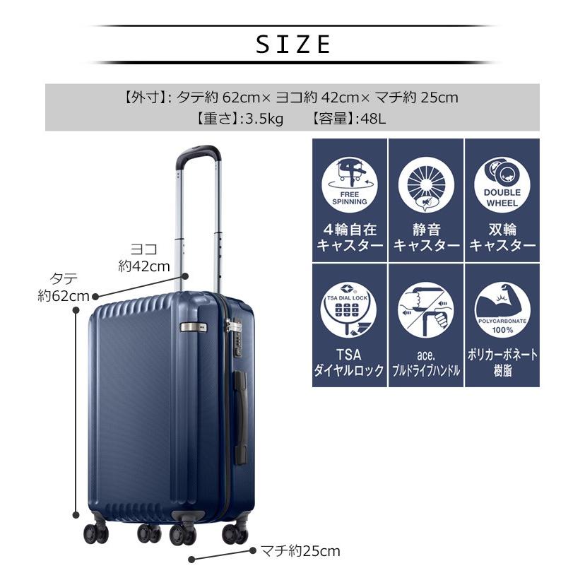 ace. エース スーツケース パリセイドZ Palisades-Z キャリーケース