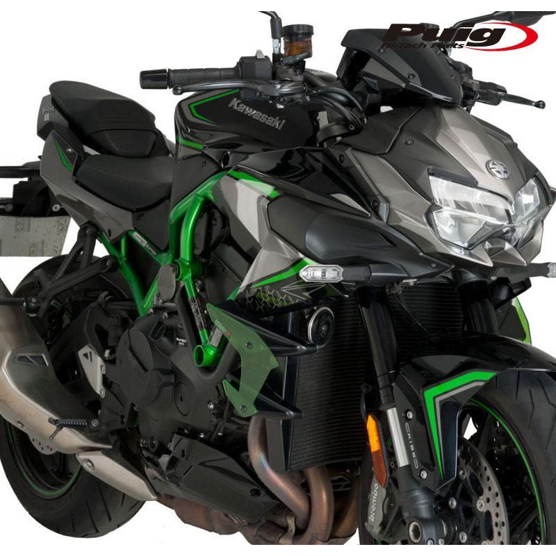 Puig（プーチ） Puig 20832V SIDE SPOILER WINGLET [GREEN] Kawasaki Z
