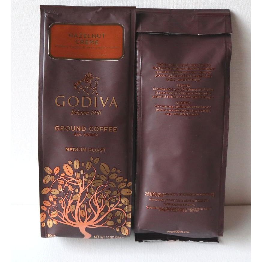 GODIVA ヘーゼルナッツクレーム グラウンドコーヒー 284g 2個セット