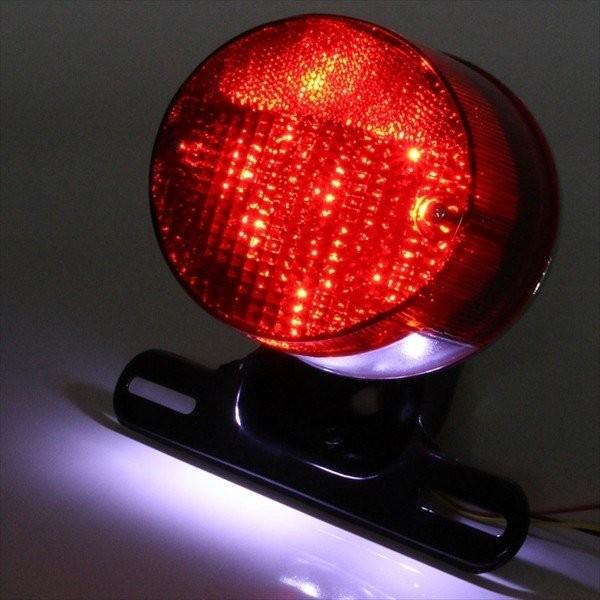 汎用 Z2 純正タイプ LEDテールランプ レッドレンズ ナンバー灯付き