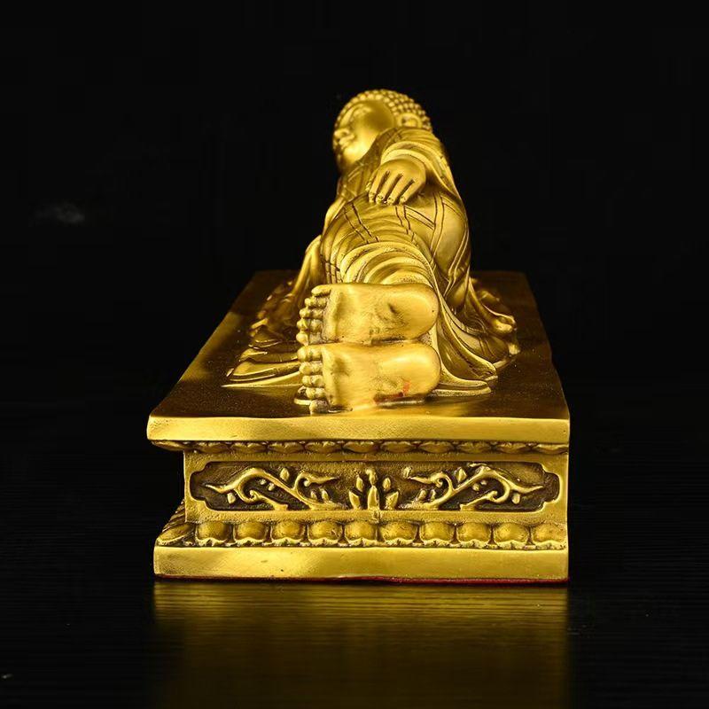 佛像 涅槃仏 釈迦牟尼仏 如来像 釈迦 風水 置物 オブジェ 仏像 供養像