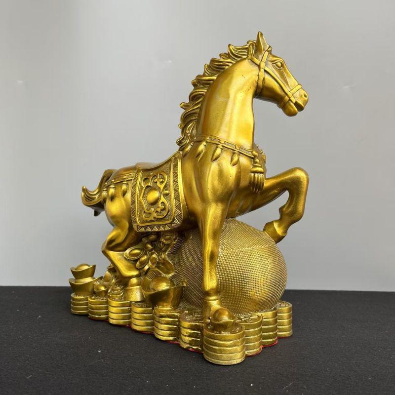 金属工芸 象 置物 重さ約1713g V 9092 金属工芸 象 置物 重さ