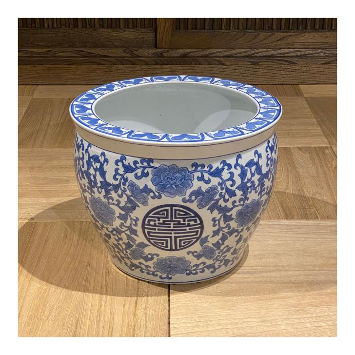 水鉢・寿（大） 水鉢 火鉢 睡蓮鉢 メダカ鉢 プランターカバー おしゃれ