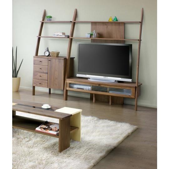 テレビボード テレビ台 ウォールナット 135幅 北欧 おしゃれ ikea