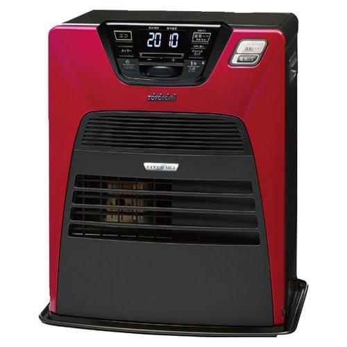 トヨトミ 石油ファンヒーター ハイブリッドヒーター レッド LC-SHB40N