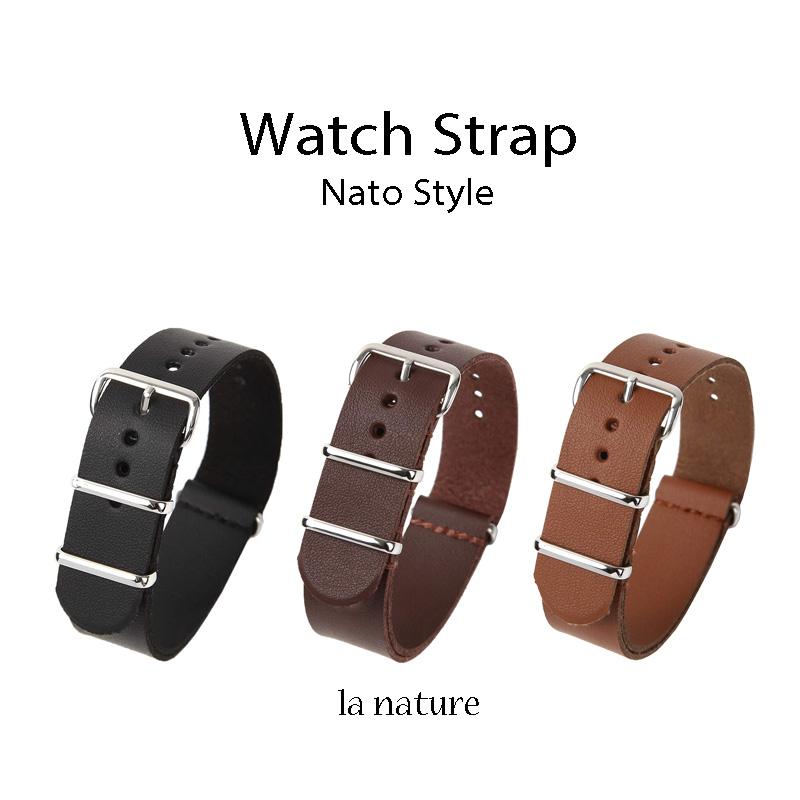 TIMEX（タイメックス） 腕時計用 NATO タイプ フェイクレザー