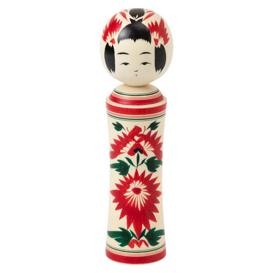 宮城伝統こけし 鳴子系 6寸 作者：大沼秀則 宮城県の工芸品 Kokeshi