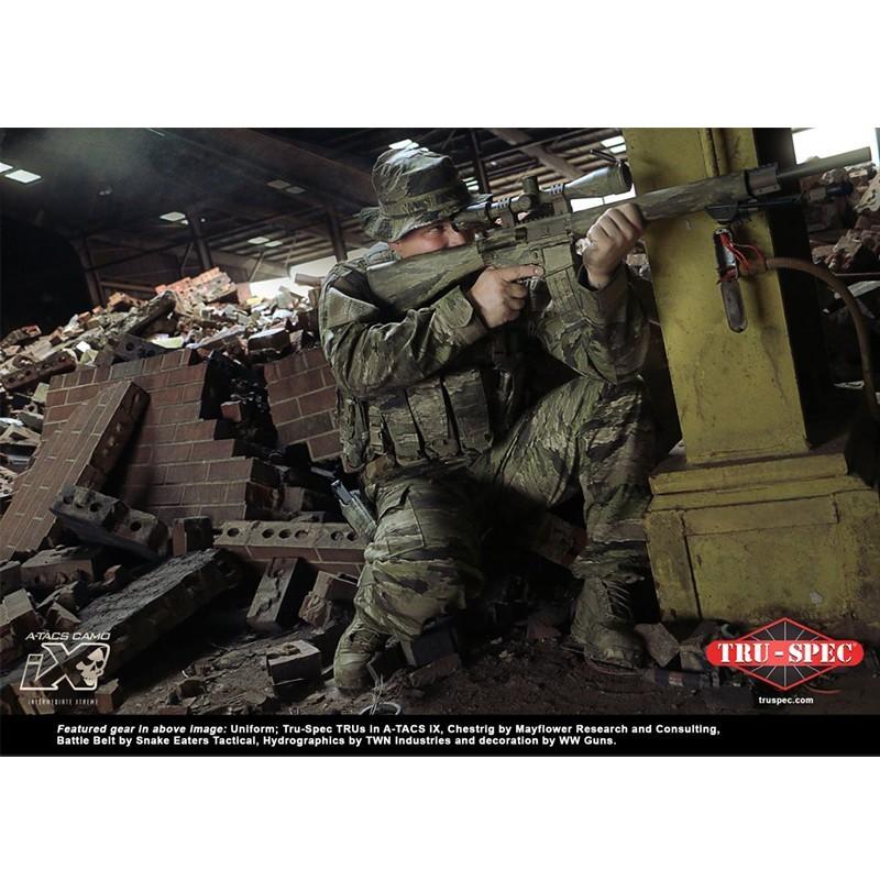 TRU-SPEC（トゥルースペック） 1/4 ZIP COMBAT シャツ A-TACS iX [2503
