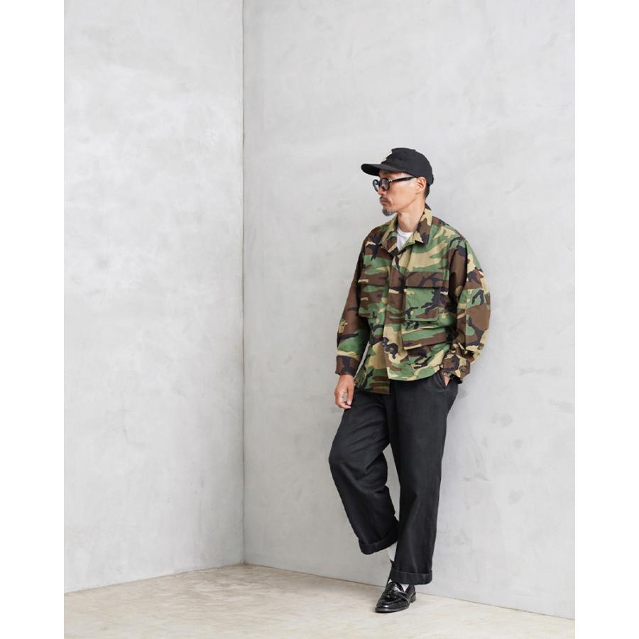 MILITARY（ミリタリー） 実物 新品 デッドストック 米軍 BDU WOODLAND