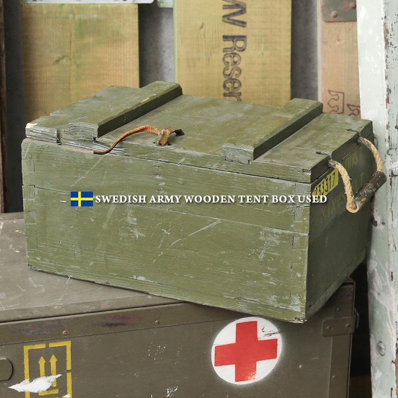 MILITARY（ミリタリー） 実物 USED スウェーデン軍 木製 テント