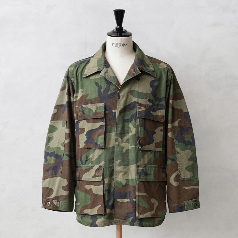 MILITARY（ミリタリー） 実物 USED 米軍 BDU WOODLAND CAMO ジャケット