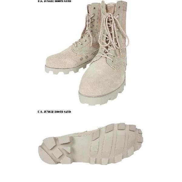 MILITARY（ミリタリー） 新品 米軍ジャングルブーツ サンド メンズ