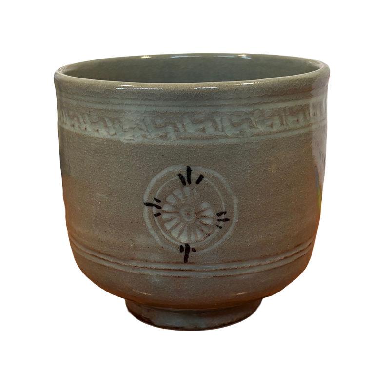 御本狂言袴数茶碗10客 八幡窯製 御本狂言袴数茶碗10客 八幡窯製 古美術