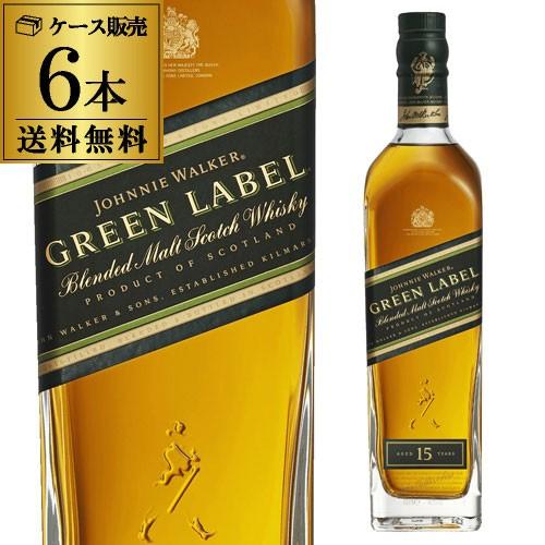ジョニーウォーカー（JOHNNIE WALKER） 【送料無料】【ケース6本入