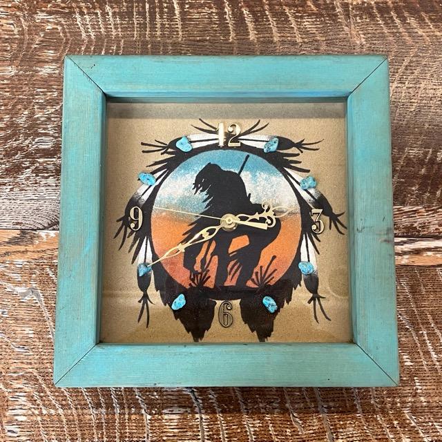 ナバホ インディアン ネイティブアメリカン ターコイズ サンドペイント