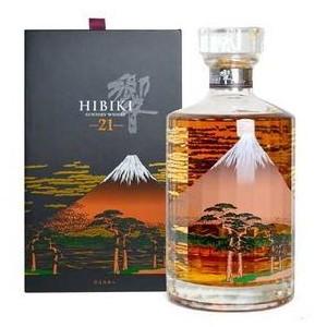 SUNTORY（サントリー） 響 21年 意匠ボトル 富士風雲図 43％ 700ml