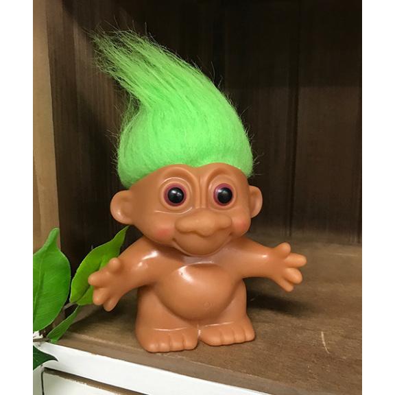 ラッキーバンク トロール人形 貯金箱 4体セット 高さ約15cm