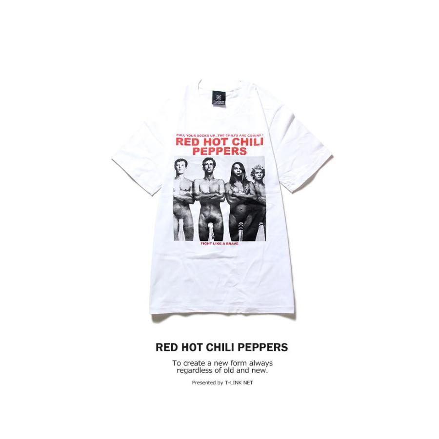 ロックTシャツ バンドTシャツ パンク メンズ レディースRed Hot Chili
