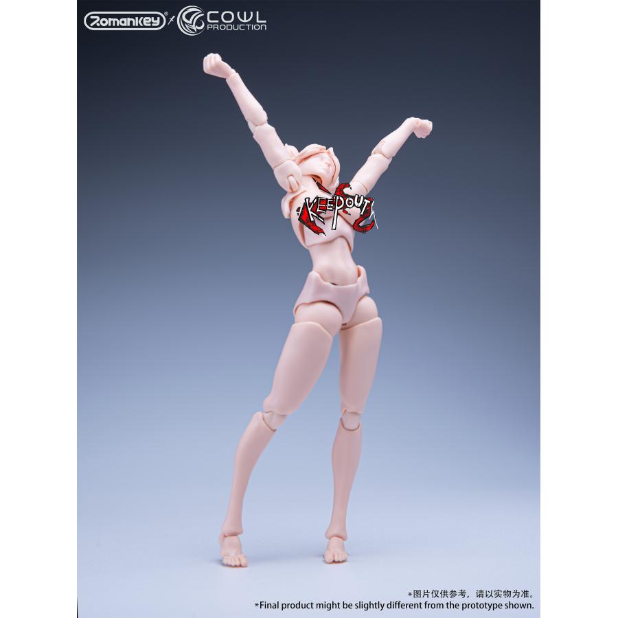 Romankey×COWL 1/12スケール 超可動女性素体 2026年1月再販予定 予約