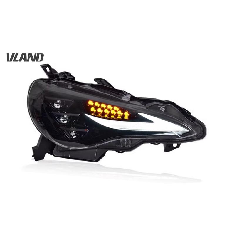 VLAND 新作RC仕様 VLAND 86 BRZ用 Lライン LED三眼ヘッドライト ZN6