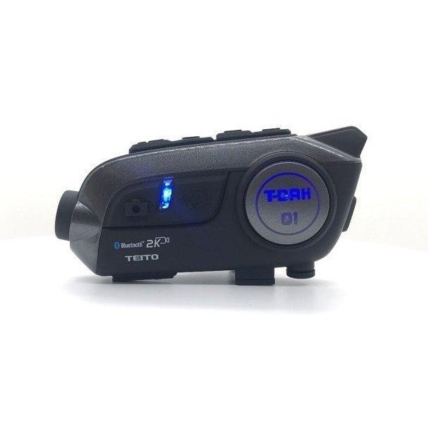 TEITO バイク用 2K高画質カメラ付きインカム T-DRH-01(旧S-11