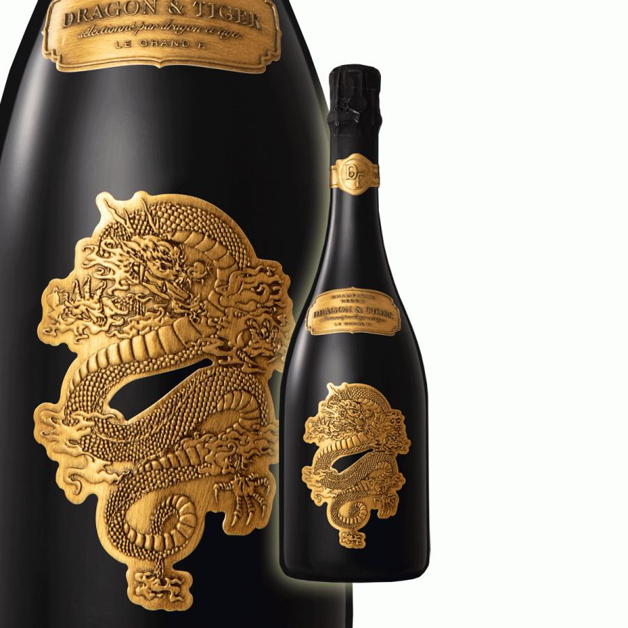 ドラゴン ブラック 750ml シャンパン ドラゴン&タイガー DRAGON