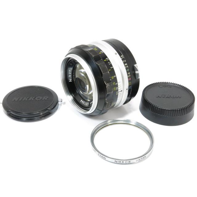 ニコン（Nikon） Nikon NIKKOR-S Auto 50mm F1.4 非Ai 銀枠フィルター
