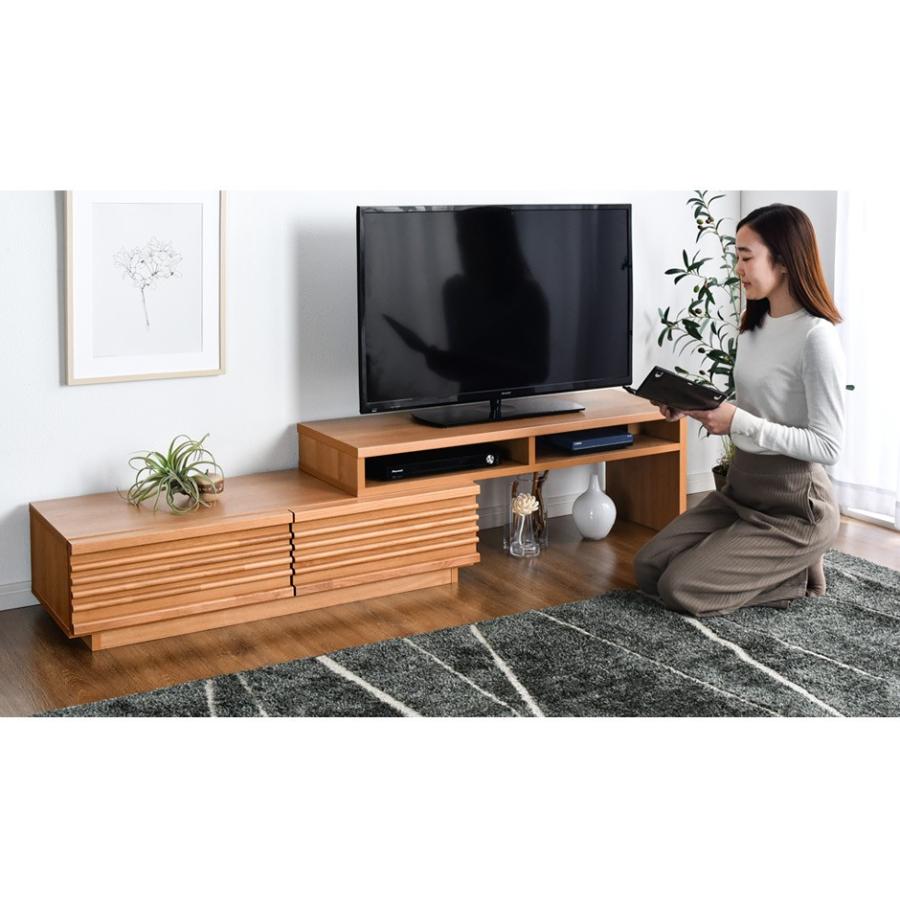 タンスのゲン テレビ台 ローボード おしゃれ 北欧 木製 完成品 幅110