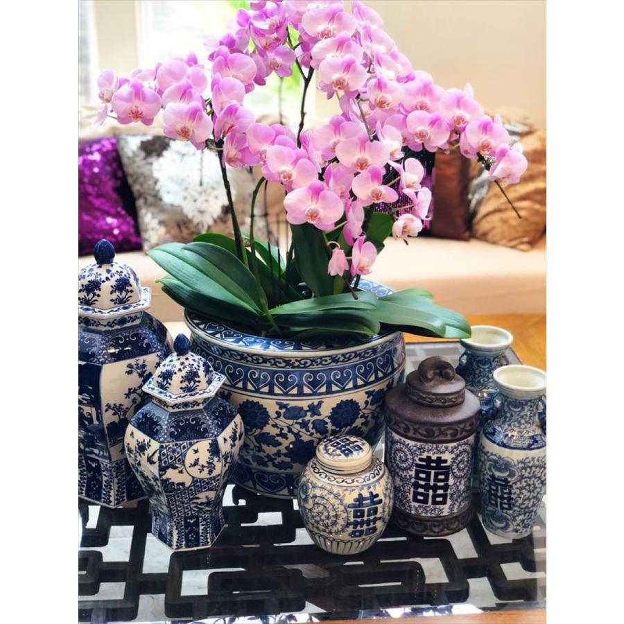 青紫色 陶器 花瓶 高さ21cm 青紫色 陶器 花瓶 高さ21cm 紫の花色を