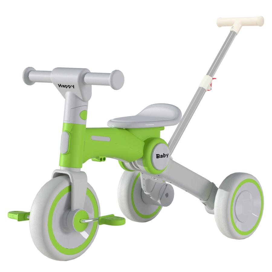子供用三輪車 折りたたみ 4in1 自転車 バランスバイク 手押し三輪車